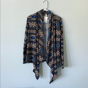 Geometric shape shawl